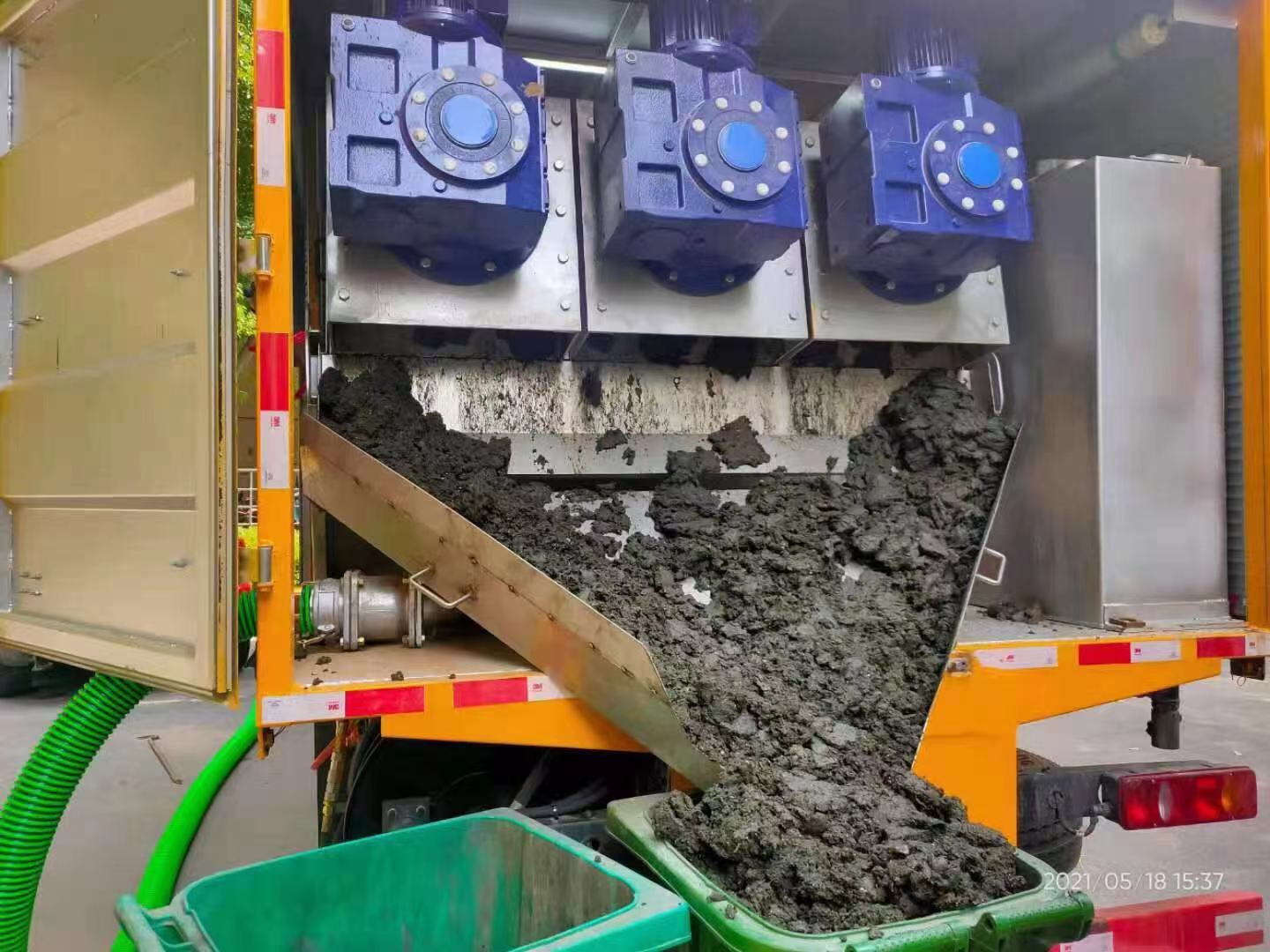 忻府化粪池清掏城市维护站-泥浆净化干湿分离处理